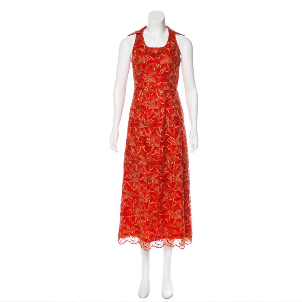 Moschino Couture Embellished Maxi Dress